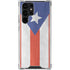 Puerto Rico Flag Distressed Galaxy S24 Ultra Clear Case